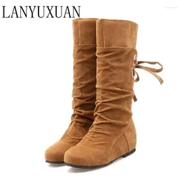 Laarzen Big Size 34-52 Style Dij High Women Woman Femininas knie-high Botas Masculina Zapatos Mujer Chaussure Femme schoenen 506