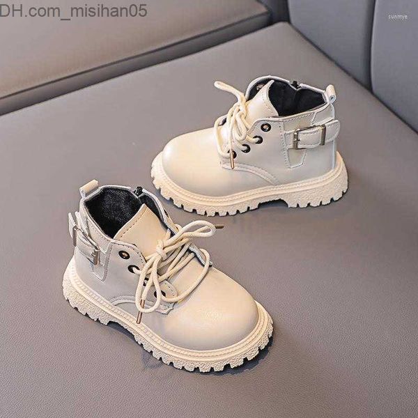 Bottes Bottes Petite Fille Cheville Sport Pour Enfants Baskets En Cuir Automne Chaussures Pour Enfants Bébé Garçon Chaussure 1 2 3 4 5 6 Ans Z230719