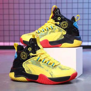 Boots Boys Brand Basketball Shoes For Kids Sneakers Dikke Sole niet -slip kinderen Sportschoenen Kind Boy Basket Trainer schoenen 2021 NIEUW