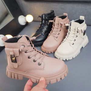 Boots Children Boys Girls Shoes Handsome Fashion Korean Style children Boots Non-slip Wear-resistant Kids Boys Girls Boots 231026