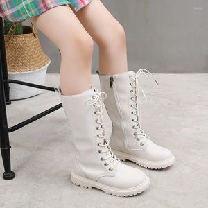 Botas niños moda niños zapatos de invierno para niñas cálido felpa niños antideslizante impermeable