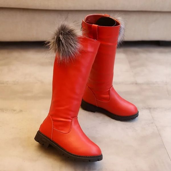 Botas Botas para niños 2023 Invierno Edición coreana Cálido Manga alta Princesa Princesa Larga Venta rápida Nieve al por mayor 231012