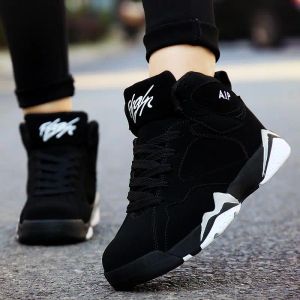 Boots Comemore Big Size 44 Spring High Top Women Running Heren Casual Shoes Sport Woman Black Sneakers Ladies Sports Sneackers Vrouw