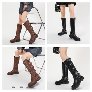 Laarzen Cowboylaarzen Zwart Bruin Kunstleer Winterschoenen Retro Heren Dames Laarzen Geborduurd Westerse unisex schoenen