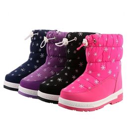 Bottes mignon aigle filles hiver garçons mode peluche raquette imperméable étudiants baskets en caoutchouc garder au chaud 221007