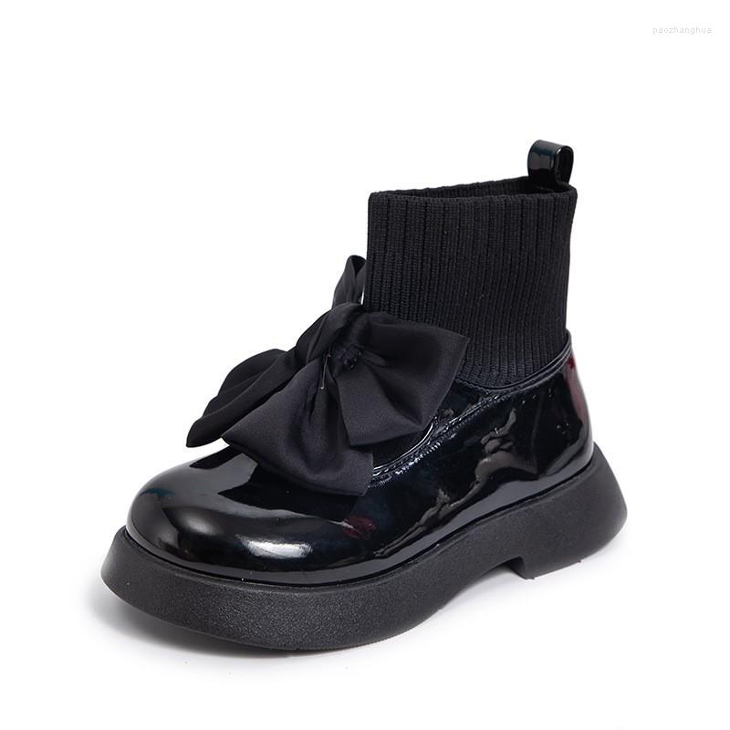 Toddler girl black online boots size 10