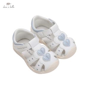 Laarzen DB17556 Dave Bella Summer Fashion Baby Girls Love Sandals Nieuw geboren kinderschoenen Girl Sandalen Leuke schoenen