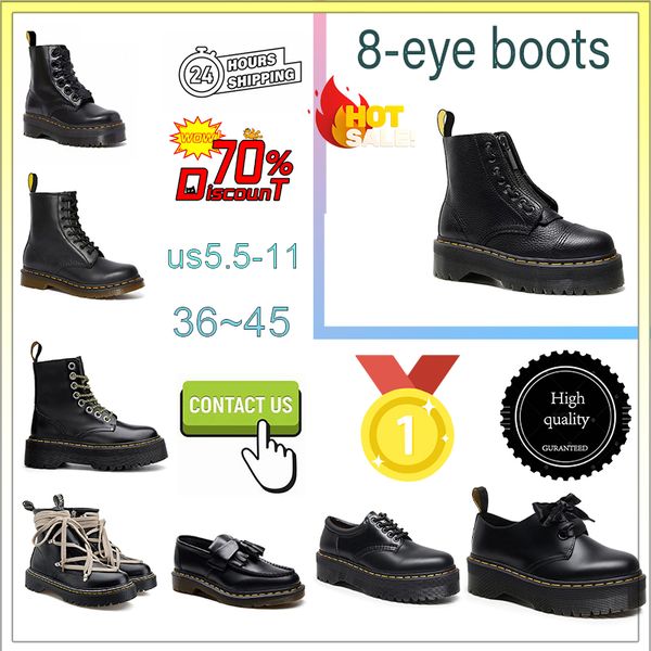 Botas Bota de diseñador Hombres Mujeres Zapatillas de deporte de lujo Triple Negro Blanco Clásico Tobillo Corto Invierno Nieve Zapatos cálidos al aire libre Size36-45