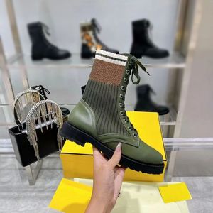 Laarzen Designer Echt leer Schapenvacht Silhouet Enkellaarsjes Streep Stretch Hoge hakken Sneakers Damesschoenen Instapper Motorlaarzen Dames Wandelschoenen