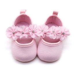 Boots Fashion Baby First Walkers Step Shoes, Soft Sports Shoes Sports Girls with Bows, Baby Flowers, Nouveaux produits en 2021 Magas