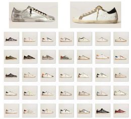Laarzen Fashion Basket Golden Shoes Star Sneakers White Divered Dirty Goose Designer Superstar Men and Women Casual3214904