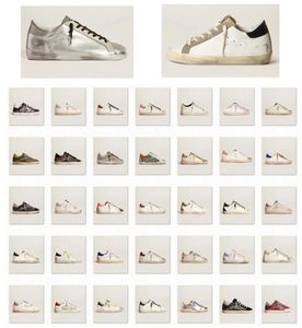 Laarzen Fashion Basket Golden Shoes Star Sneakers White Divered Dirty Goose Designer Superstar Men and Women Casual1766242