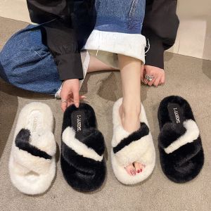 Bottes mode noir et blanc panda nouvelles chaussures en bouche