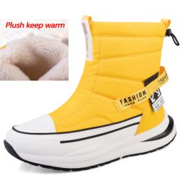 Boots Fashion Boots Snow Chaussures Chaussures Pluce Keep Winter Boots Winter Boots ImperroPing Coton Bottes Outdoor Chaussures Couple Botkle Bottes