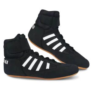 Boots Fashion Wrestling Chaussures Chaussures de lutte premium masculines Chaussures de boxe sans glissement