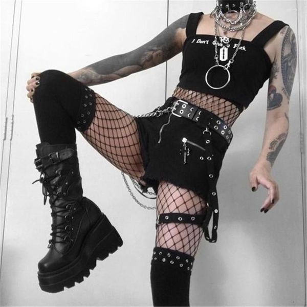 Bottes GIGIFOX femmes en vente Punk Halloween sorcière Cosplay grosse plate-forme compensées talons hauts noir gothique chaussures grande taille 43