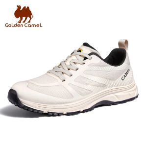 Bottes Golden Camel Chaussures de randonnée en plein air Mesh Chaussures de sport de course décontractées pour hommes printemps 2023 Nouvelles baskets respirantes