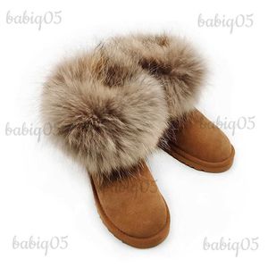 Bottes fourrure poilue une neige femmes nouveau cachemire épaissi chaussures courtes en coton bottines poilues T231104