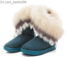 Botas de alta calidad WGG para mujer Botas altas clásicas para mujer Botas para la nieve Zapatos de bota de cuero de invierno TAMAÑO DE EE. UU. 4--11. Z230726