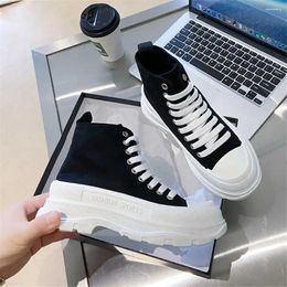 Boots Hightop Autumn Lady Shoes For Women Summer 2024 High Sneakers Sport Nice Fit grade shows Skor 2024G