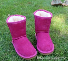 Bottes Vente chaude marque enfants filles chaussures hiver chaud enfant en bas âge garçons enfants neige enfants en peluche chaussures chaudes 20237952
