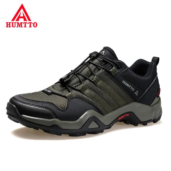Boots Humtto Randonnée Chaussures Trekking Outdoor Boots Femme Femme Mountain Camping Sneakers For Men Tactical Hunting Sport Mens Chaussures