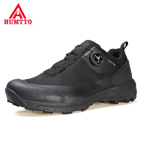 Boots Humtto Mens Sneakers 2021 Nouvelle randonnée imperméable pour hommes Camping Mountain Bottes de randonnée grimpant Sport Safety Man Shoes Tactical Chaussures