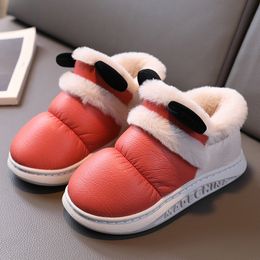 Laarzen Josaywin Kinderen Thuis Schoenen Kasjmier Katoen Slippers Kinderen Jongen Warm Meisje Indoor Leuke Winter Baby l230915