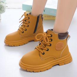 Boots Kids For Boys Girls unisex kinderen mode enkel merk aUutmn winter rubber peuters groot kind 21 36 220921
