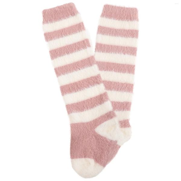 Bottes enfants genou chaussette bas bébé hiver chaussettes thermiques haute infantile enfants nylon né produits chauds