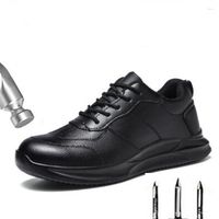 Embout En Acier Anti-fracassant Hommes Chaussures De Sécurité  Indestructible Anti-crevaison Chaussures De Travail - velours
