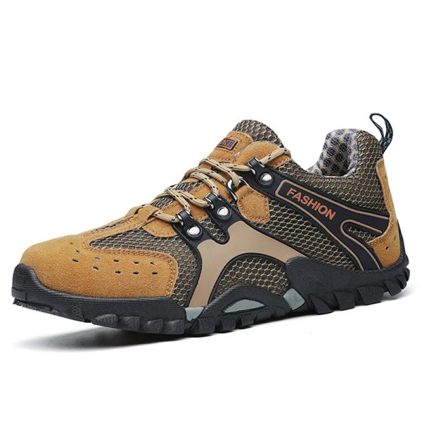 Botas grandes talla 3846 zapatos de senderismo para hombres zapatos de trekking al aire libre transpirables zapatillas de zapatillas de montaña zapatillas zapatillas hombre