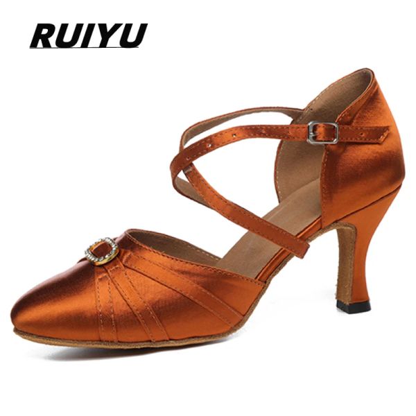 Boots Chaussures de danse latin dames salsa tango salon de bal de balle baskets bronze hingestone sandales sandales talons hauts chaussures de danse