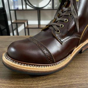 Boots LL580 Rock Can Roll Size 3550 Super Quality Echte Italiaanse koeienleer Handgemaakte Duurzame Goodyear Welted American Work Boots