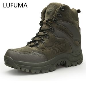 Bottes LUFUMA tactique militaire Combat hommes en cuir véritable armée américaine chasse Trekking Camping alpinisme hiver travail chaussures botte 220909