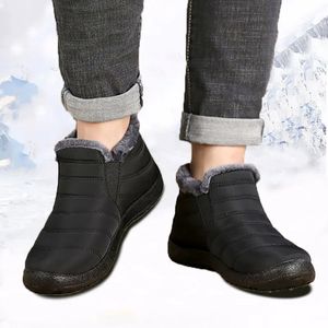 Bottes Hommes Bottes Neige Randonnée Chaussures Homme Grande Taille Hommes Chaussures D'hiver Mode Bottines Imperméables Hommes Chaussures Chaussures Chaussures De Travail 231213