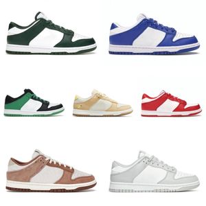 Laarzen Heren Casual Schoenen Dames Lage sneakers Panda's Duif Zwart Wit Grijs Fog Cherry Chicago Classic Green UNC Coast University Blue Pulse Red Designer Trainers 36-46