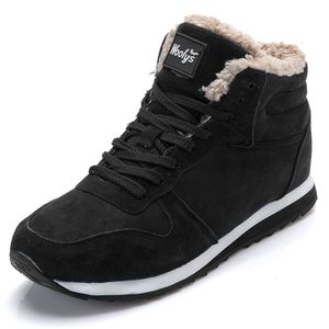 Botas Hombres Zapatos de invierno clásicos para tobillo Botas Hombre Piel cálida S con botines Casual 221119