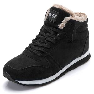 Botas Hombres Zapatos de invierno clásicos para tobillo Botas Hombre Piel cálida s con botines Casual 221007