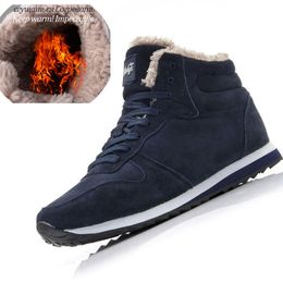 Bottes hommes mode chaud hiver baskets pour chaussures décontractées cheville Chaussure Homme mari 221119