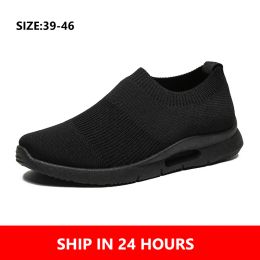 Botas Men Light Running Shoes Shofing Shoes Man Breathable Sneakers Slip On Flofer Shoe Shoes Casual Shoes Tamaño 46 Droppshipping