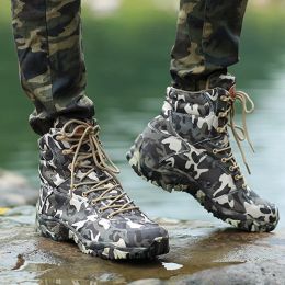 Boots Men Military Tactical Boots Spring étanché