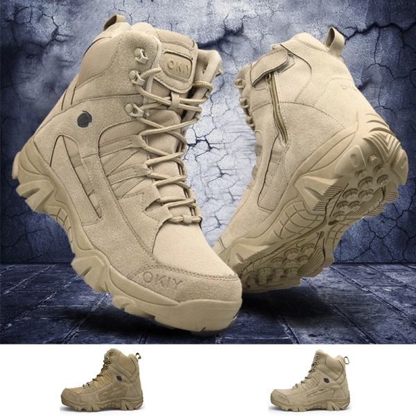 Bottes Bottes tactiques pour hommes Chaussures tactiques Bottes militaires pour hommes