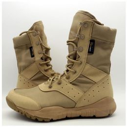 Laarzen Werkschoenen voor heren SFB Lichte heren Combat Enkel Militaire legerlaarzen Waterdichte veterschoenen Tactische laars Mode Mesh Motorlaarzen 230825