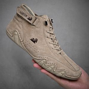 Laarzen Mannen Sneakers Casual Schoenen Mannelijke Hoge Top Winter Warm Designer Mode Loafers Lace Up 230201