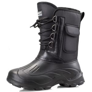 Bottes hommes hiver neige chaud imperméable baskets activités de plein air pêche homme chaussures chaussures 230201