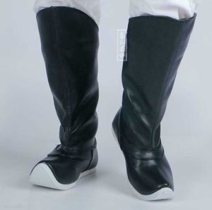 Boots Mens Retro Leather Hanfu Mid Calf Bottes imperméables Chaussures décontractées sans glissement Riding Plus taille noire blanc2022 T221101