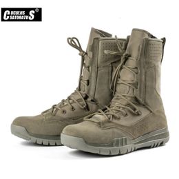 Laarzen Militaire Enkellaarsjes Heren Outdoor Suède Tactische Combat Man Laarzen Leger Jacht Werklaarzen Voor Mannen Schoenen Casual Laarzen 230919