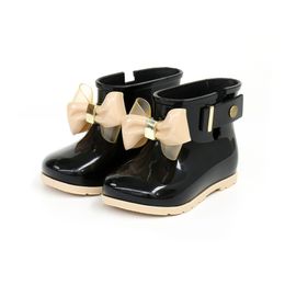 Botas Mini Melissa Rain Boot Sandalia impermeable Boy Girl Jelly Shoes Girls Non Slip S Kids Beach Niño 220921