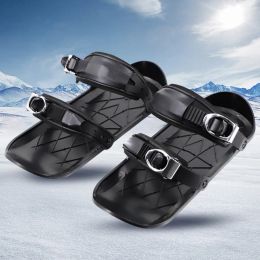 Botas mini patines de esquí cortos fáciles de usar zapatos de esquí livianos fáciles de esquí livianos abdominales para esquís de nieve para zapatos de invierno